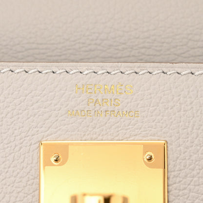 Hermes Evercolor Kelly Retourne 28 Gris Perle 6 of 11