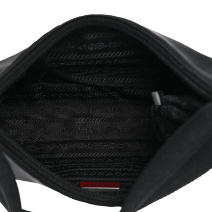Prada Tessuto Nylon Saffiano Lunar New Year Mini Re-Edition 2000 Bag Black Fuoco 5 of 10