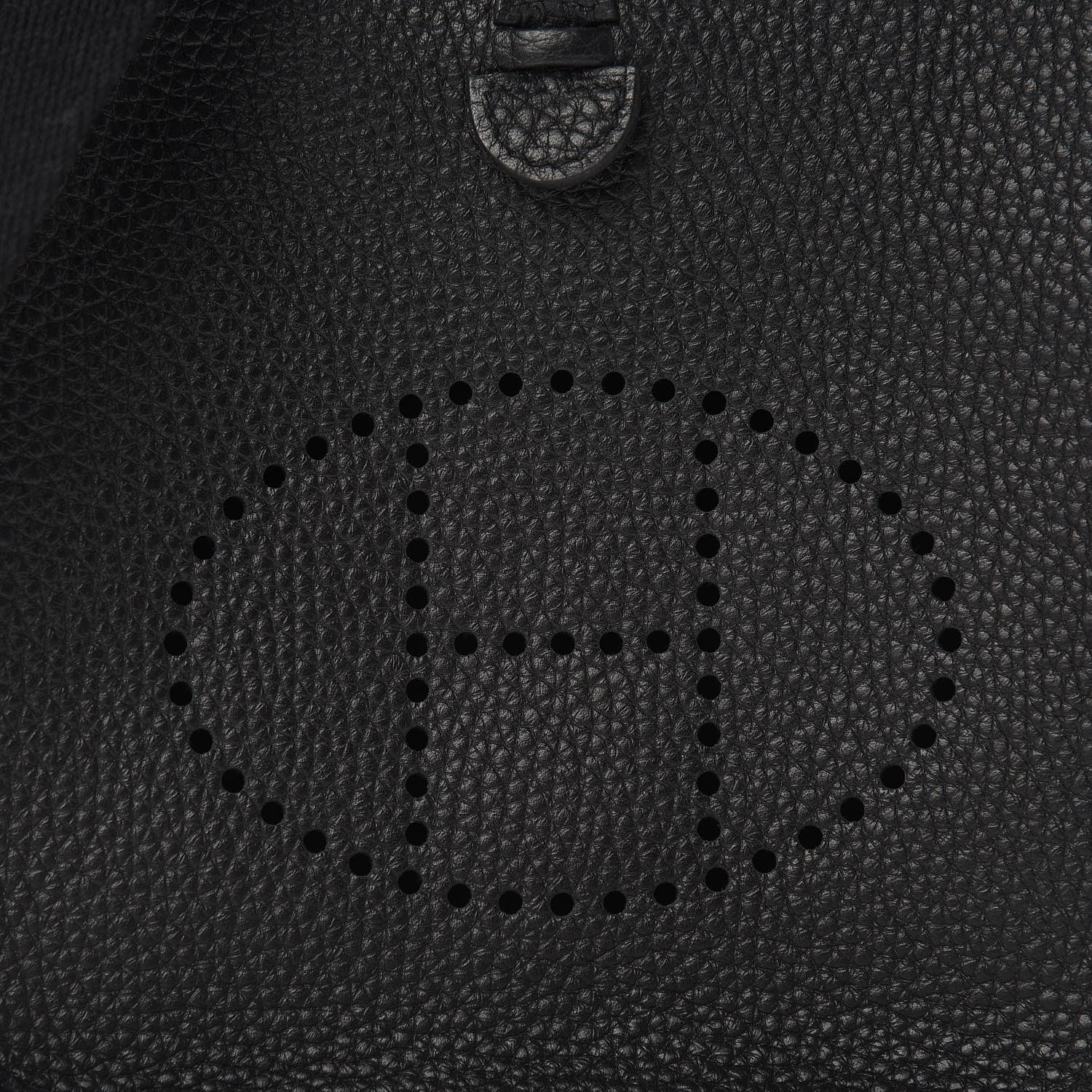 Hermes Taurillon Clemence Evelyne TPM Black 8 of 11
