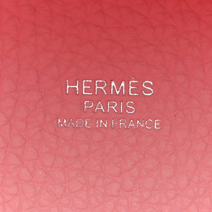 Hermes Taurillon Clemence Picotin Lock 18 PM Rose Sakura 6 of 11
