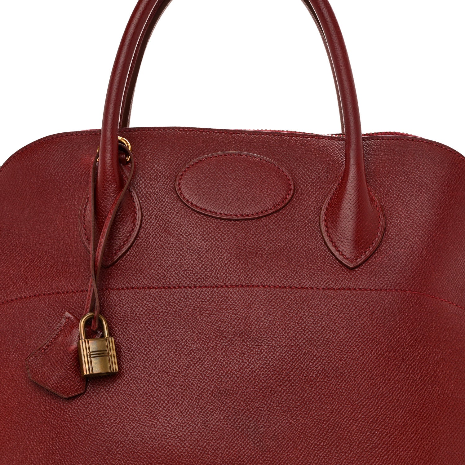 Hermes Courchevel Bolide 35 Rouge H 8 of 16