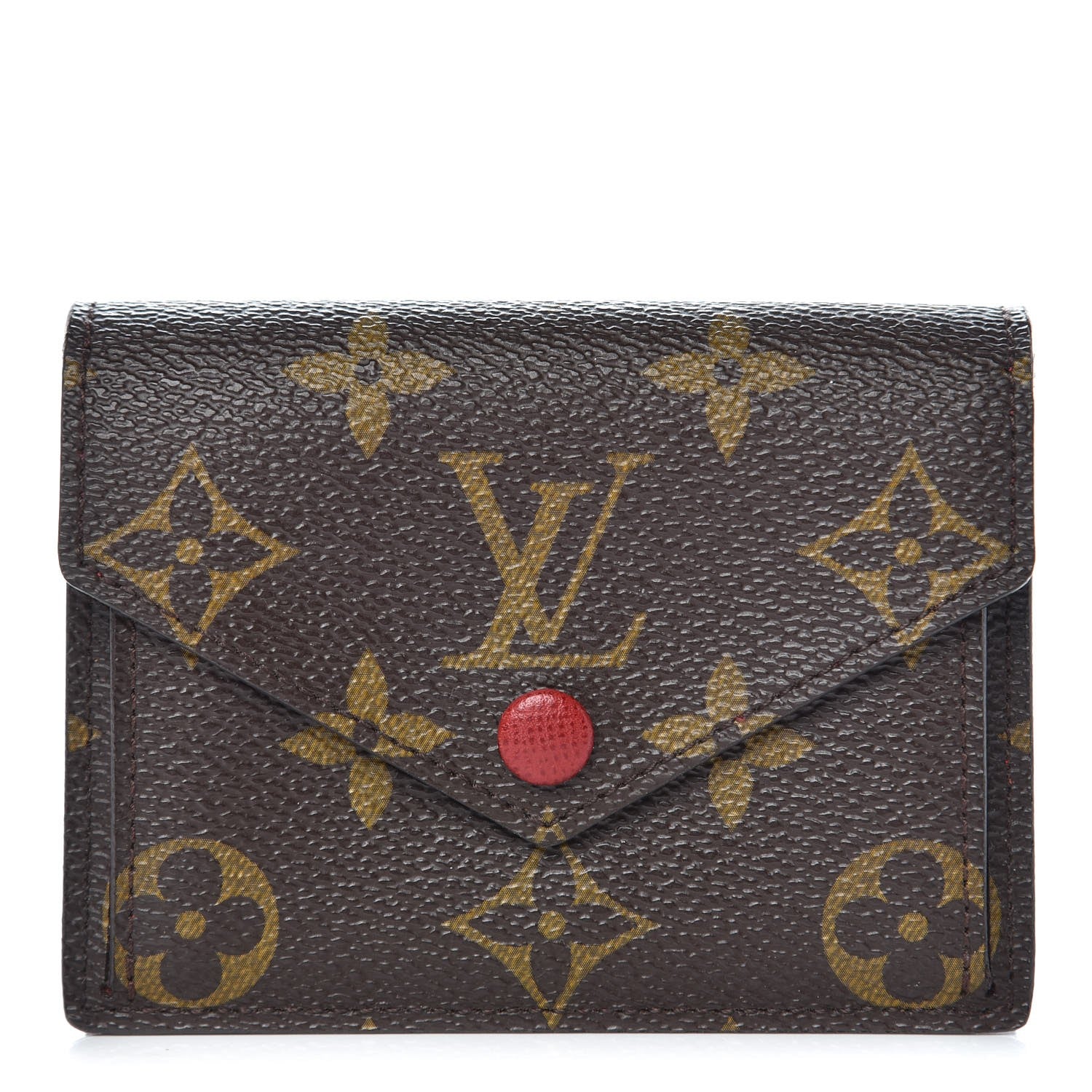 Louis Vuitton Monogram Compact Marie Wallet Rouge 1 of 8