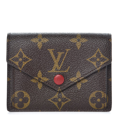 Louis Vuitton Monogram Compact Marie Wallet Rouge 1 of 8