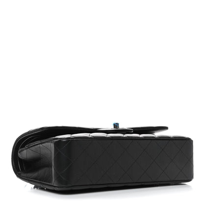 Chanel Lambskin Quilted Medium Double Flap So Black 3 of 5
