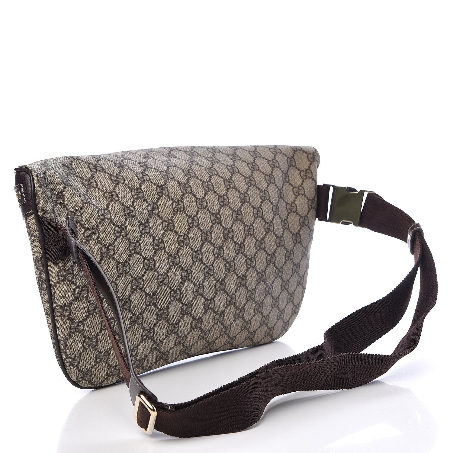 Gucci GG Plus Monogram Belt Bag Dark Brown 3 of 10