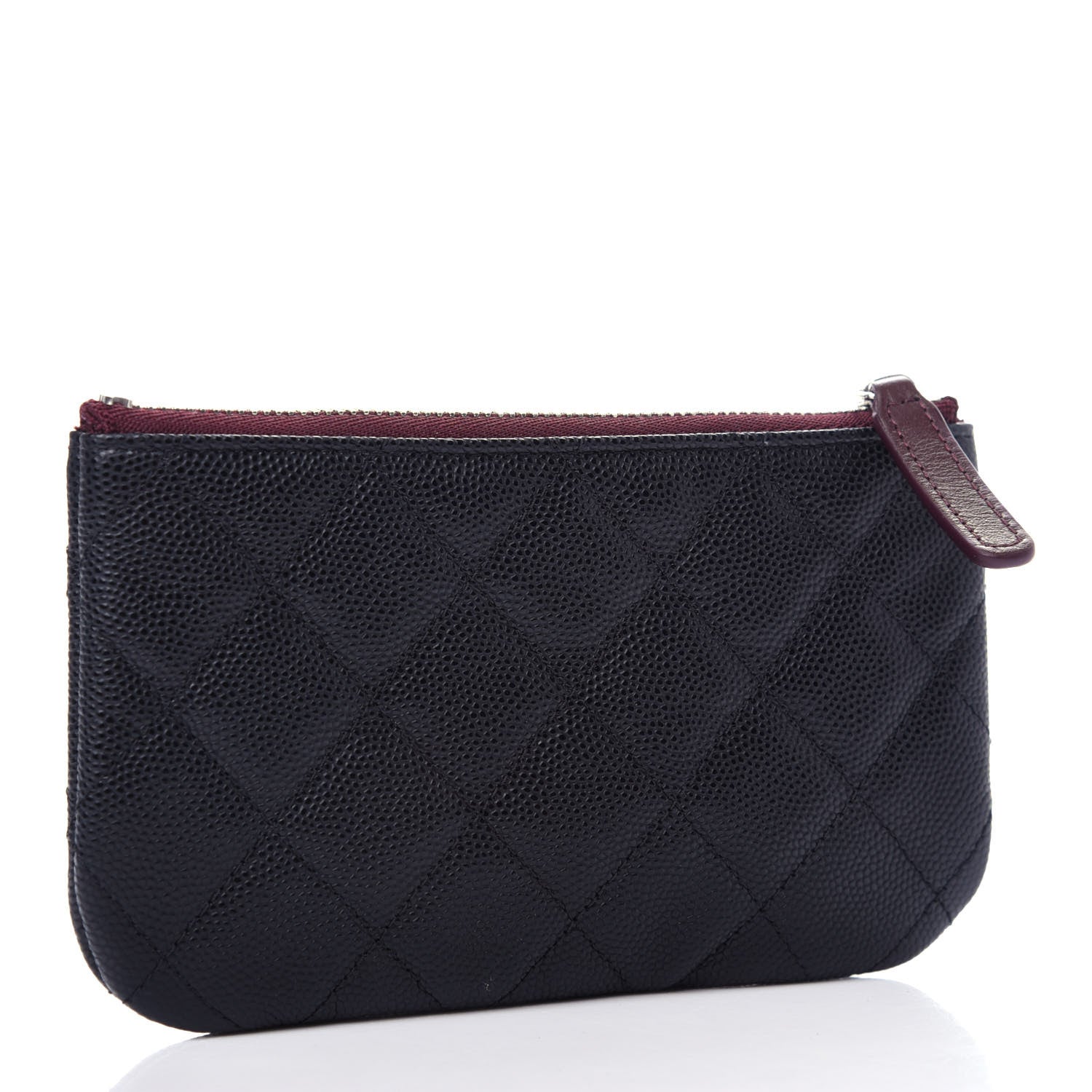 Chanel Caviar Quilted Small Cosmetic Case Black 3 of 8