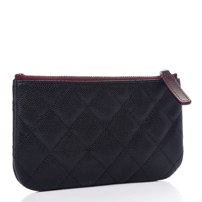 Chanel Caviar Quilted Small Cosmetic Case Black 3 of 8