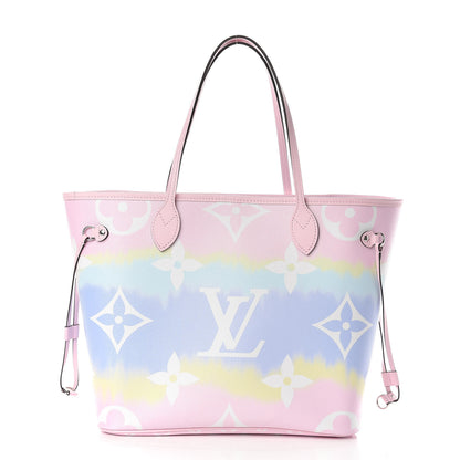 Louis Vuitton Monogram Escale Neverfull MM Pastel 3 of 13