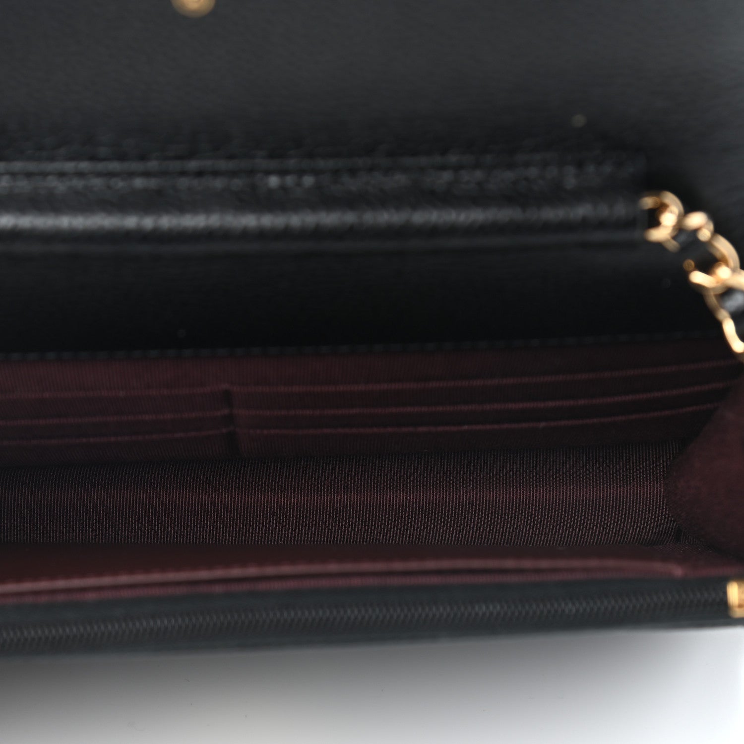 Chanel Caviar Quilted Wallet On Chain WOC Black 5 of 9