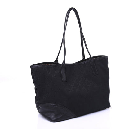 Gucci Monogram Medium New Britt Tote Black 3 of 9