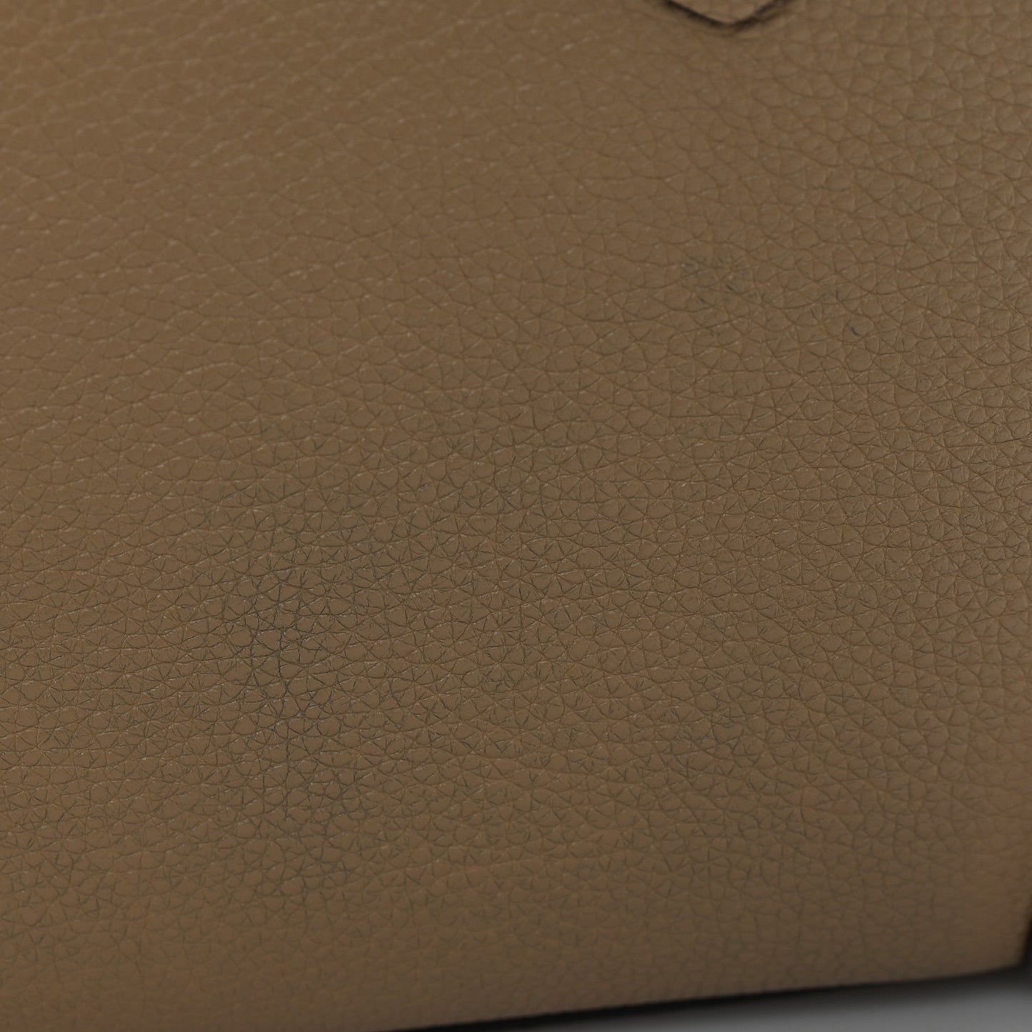 Drummed Calfskin Micro Luggage Dune
