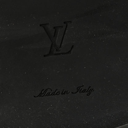 Louis Vuitton Calfskin Monogram Wonderland Flat Ranger Boots 37 Black 7 of 9