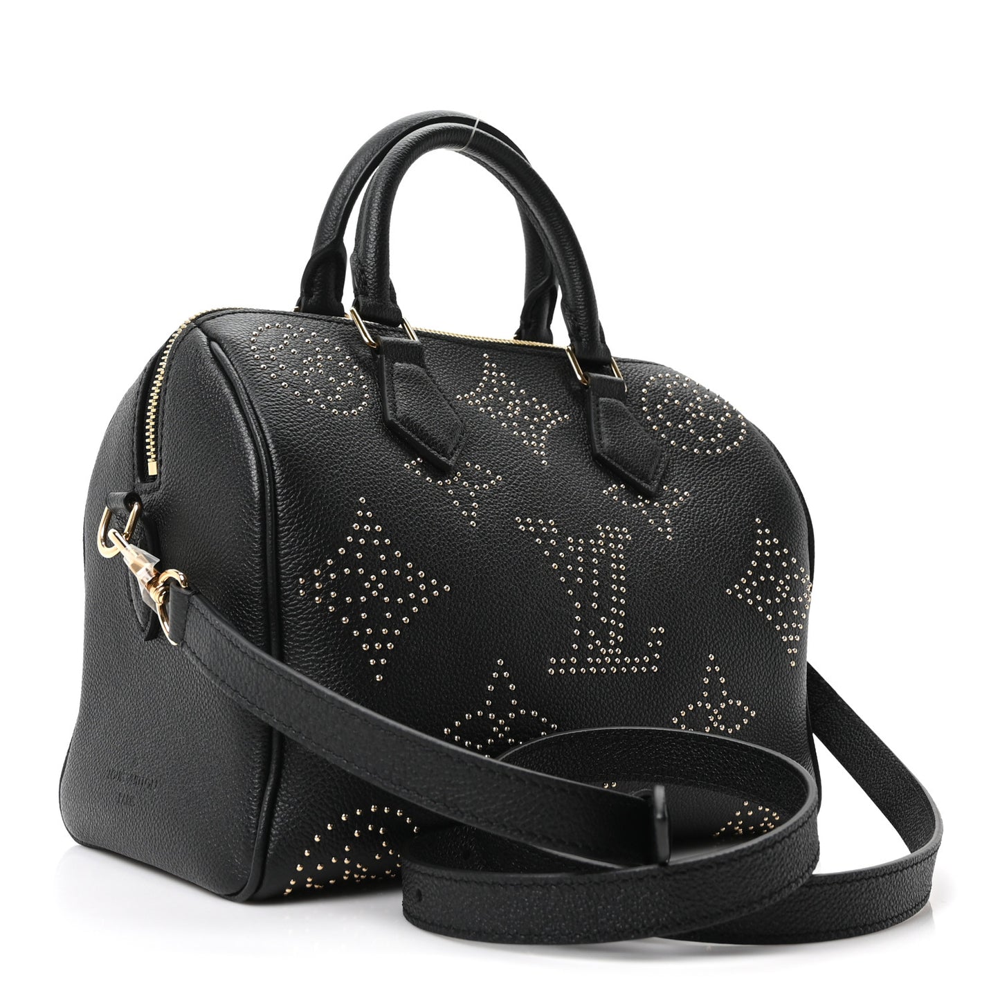 Empreinte Monogram Giant Studded Speedy Bandouliere 25 Black