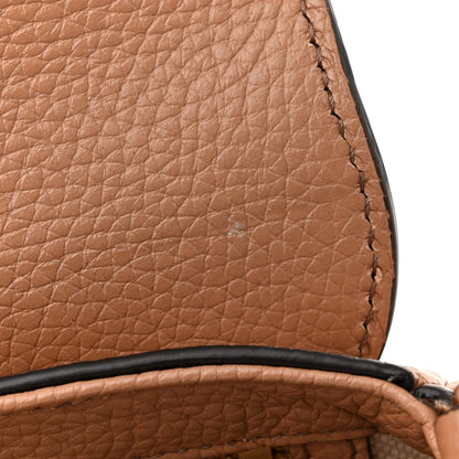 Gucci Pebbled Calfskin Medium Soho Flap Crossbody Camelia 14 of 14