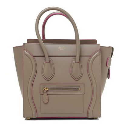 Celine Palmelato Calfskin Micro Luggage Beige 1 of 12
