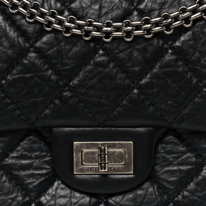 Chanel Aged Calfskin Quilted 2.55 Reissue 226 Flap Black 8 of 12
