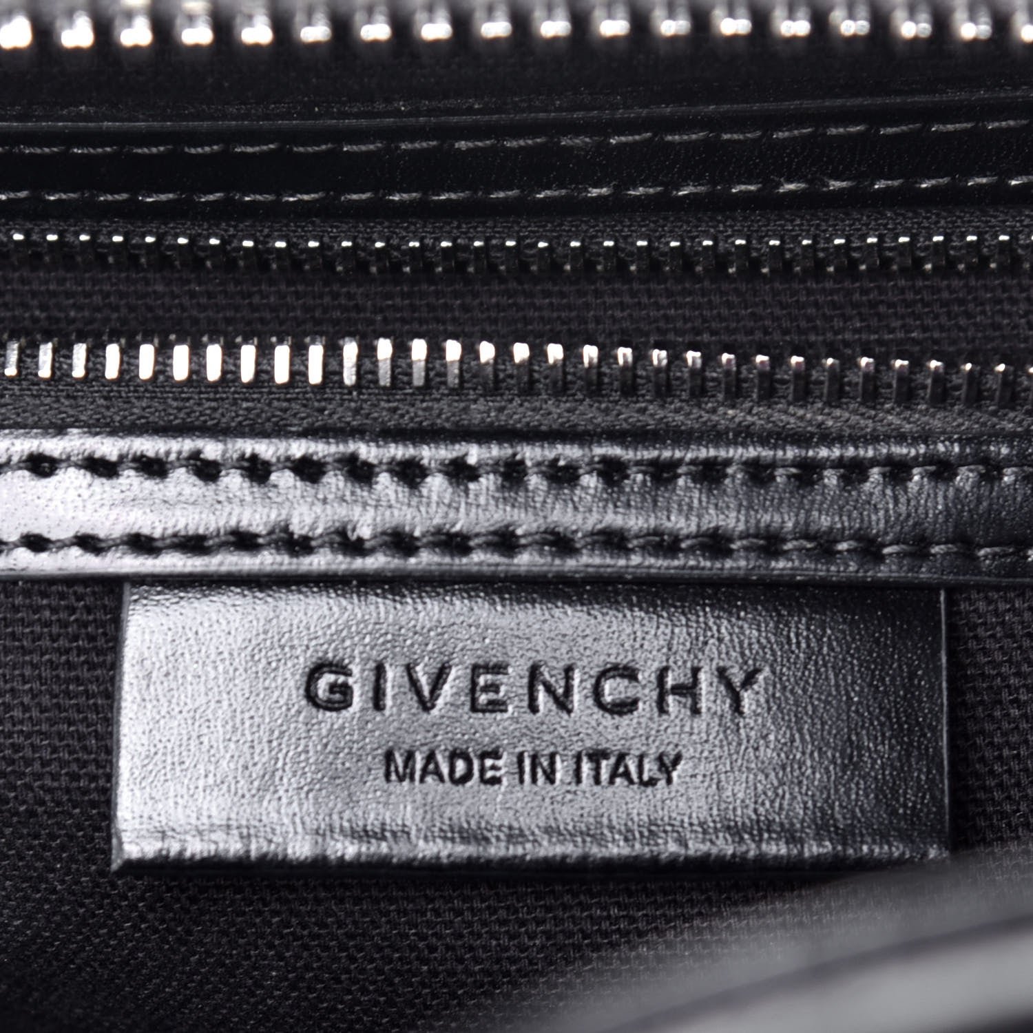 Givenchy Shiny Lord Calfskin Medium Antigona Black 7 of 9