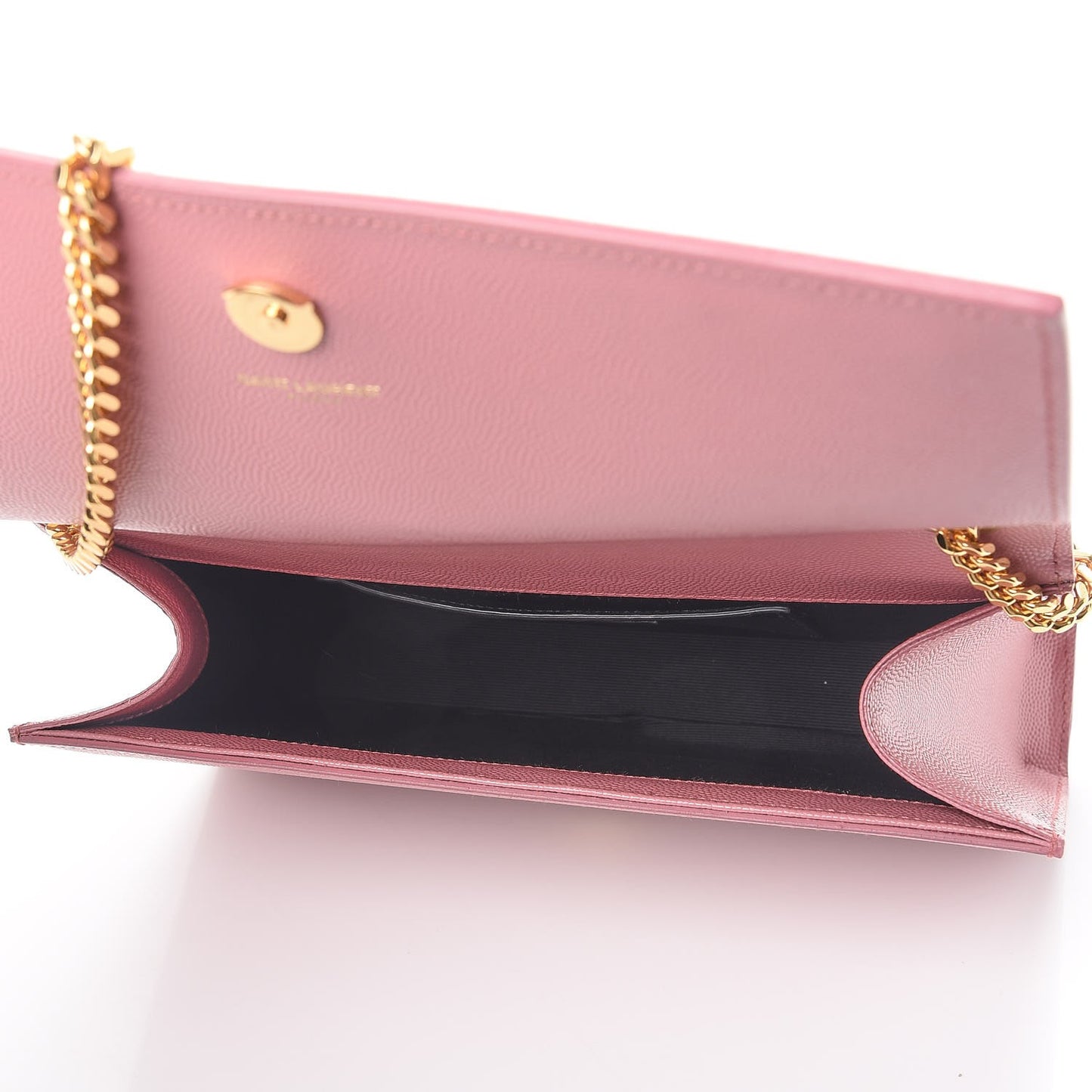 Grain De Poudre Medium Classic Monogram Kate Satchel Dark Rose