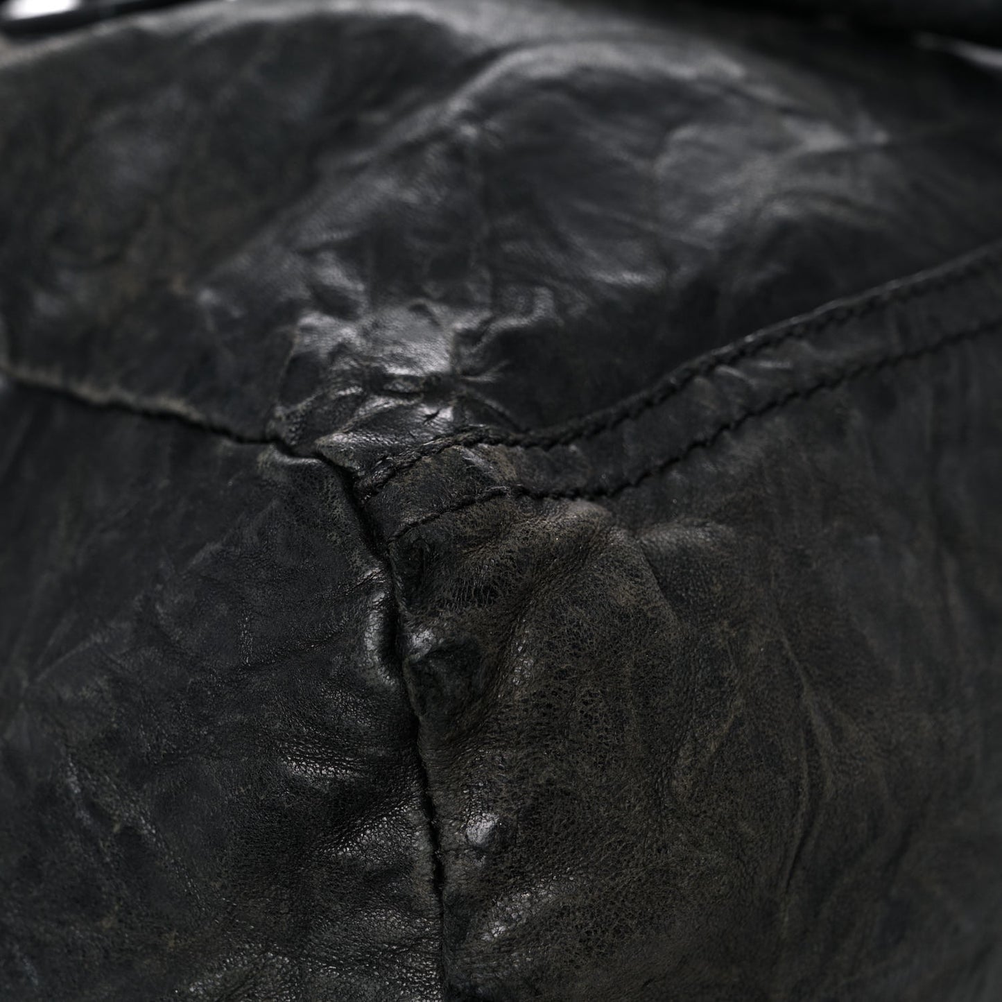 Tumbled Sheepskin Medium Pandora Black