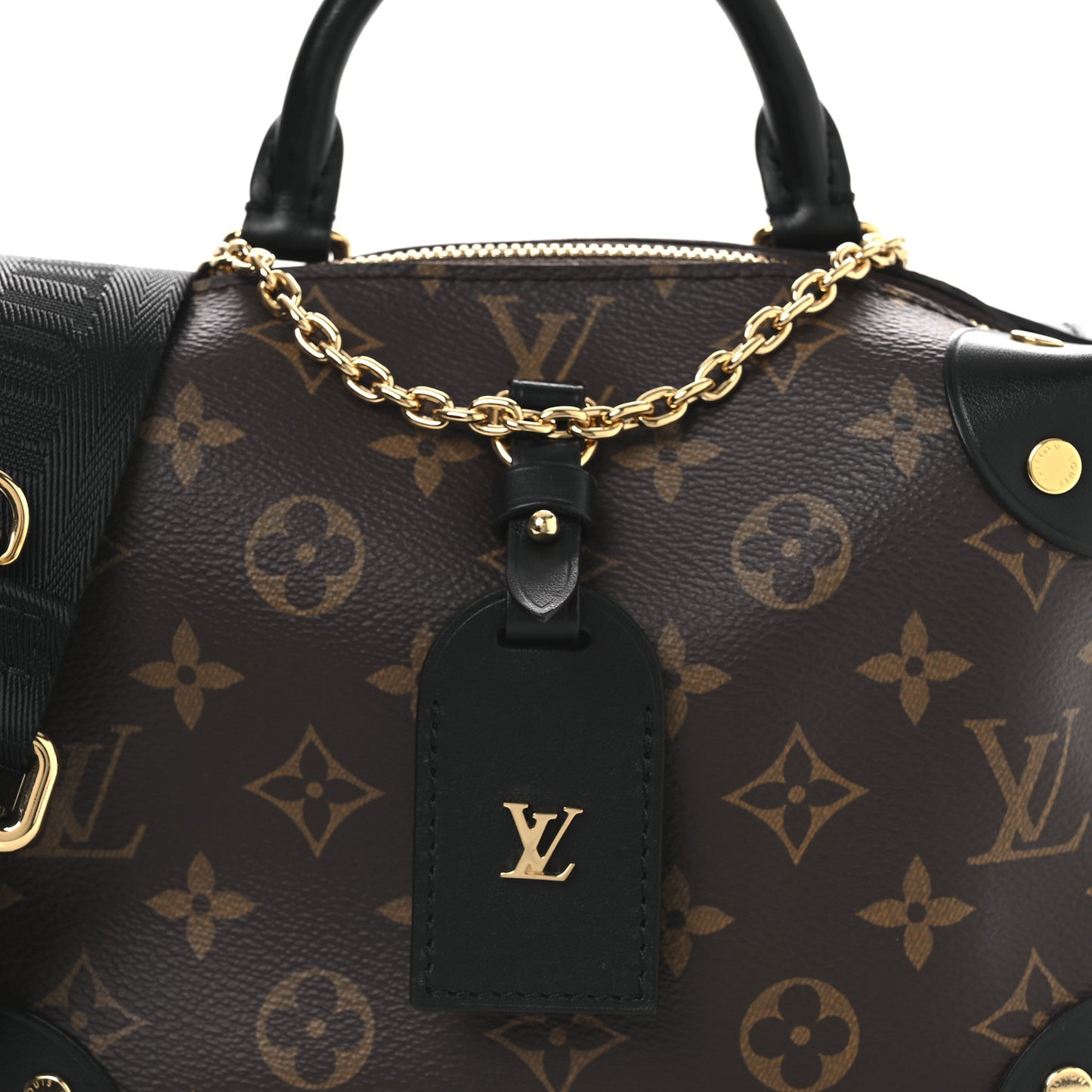 Monogram Petite Malle Souple Black