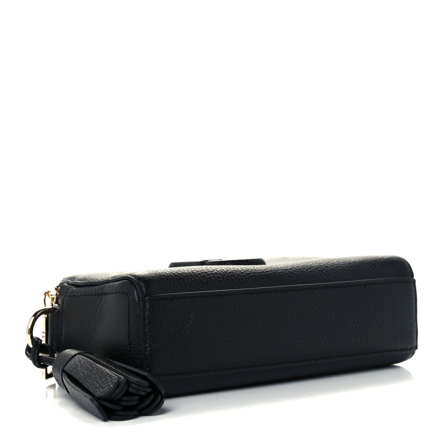 Marc Jacobs Calfskin Shutter Camera Crossbody Bag Black 4 of 12