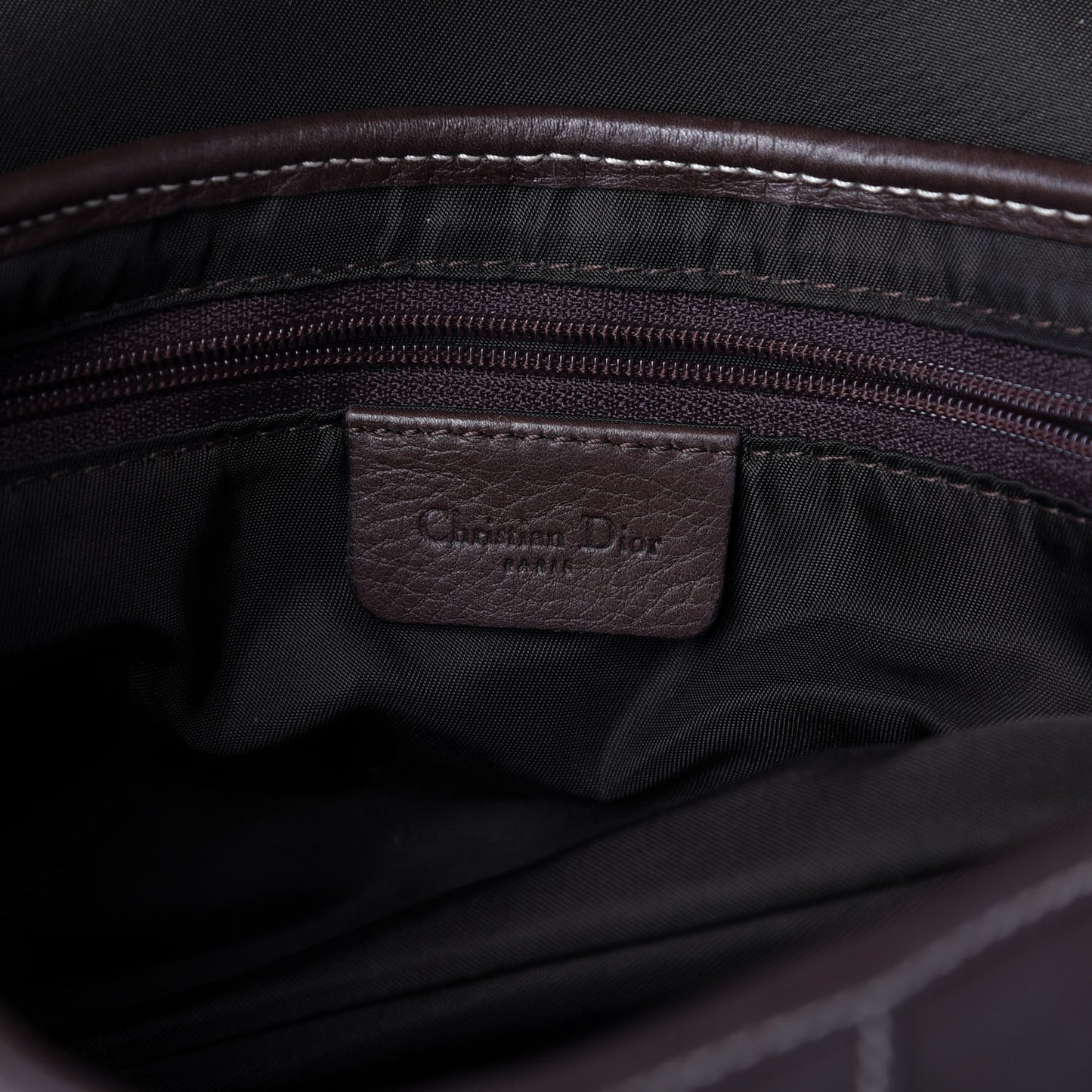Calfskin Saddle Bag Brown