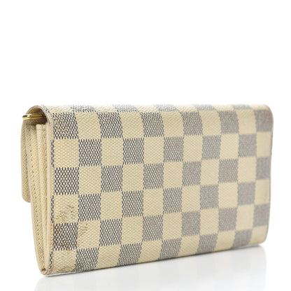 Louis Vuitton Damier Azur Sarah Wallet 3 of 12