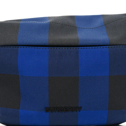 Burberry House Check Sonny Bum Bag  Oceanic Blue 7 of 9