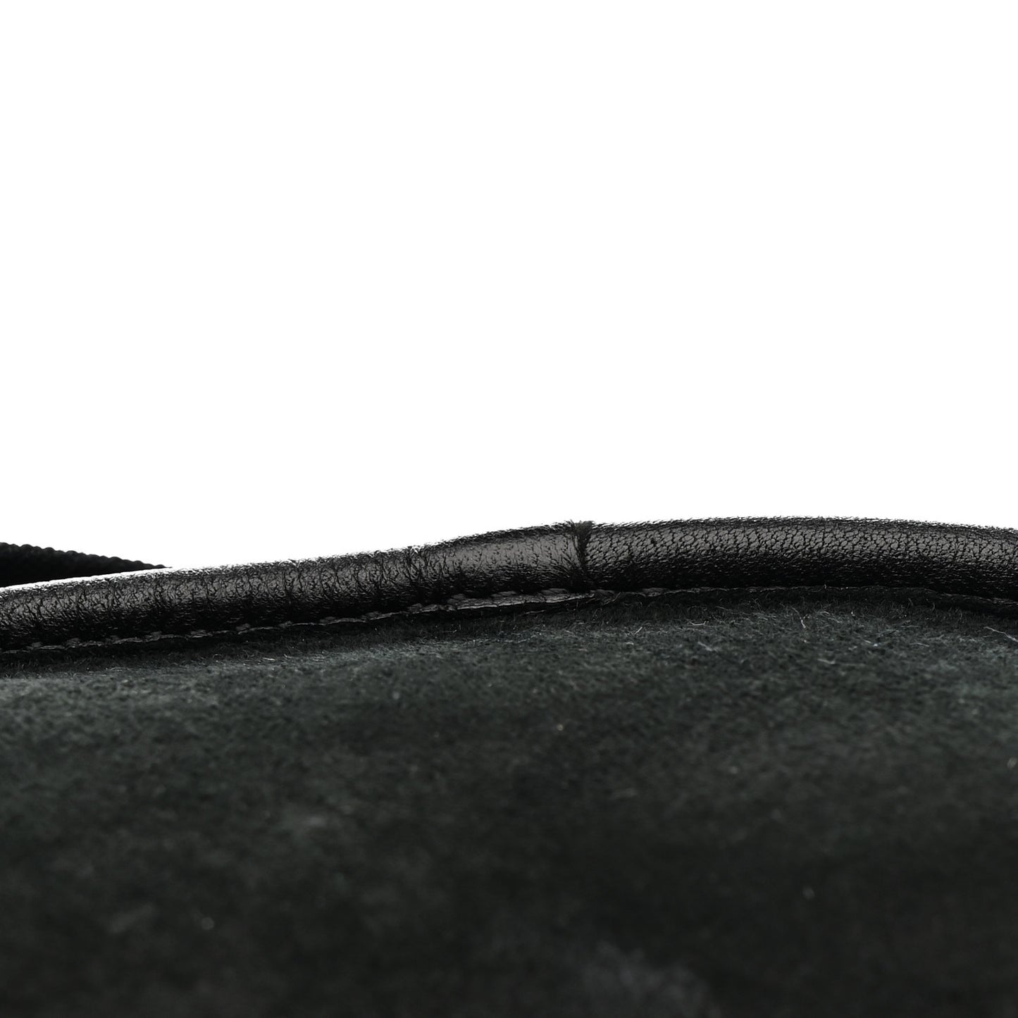 Suede Sparkling Winter Messenger Black