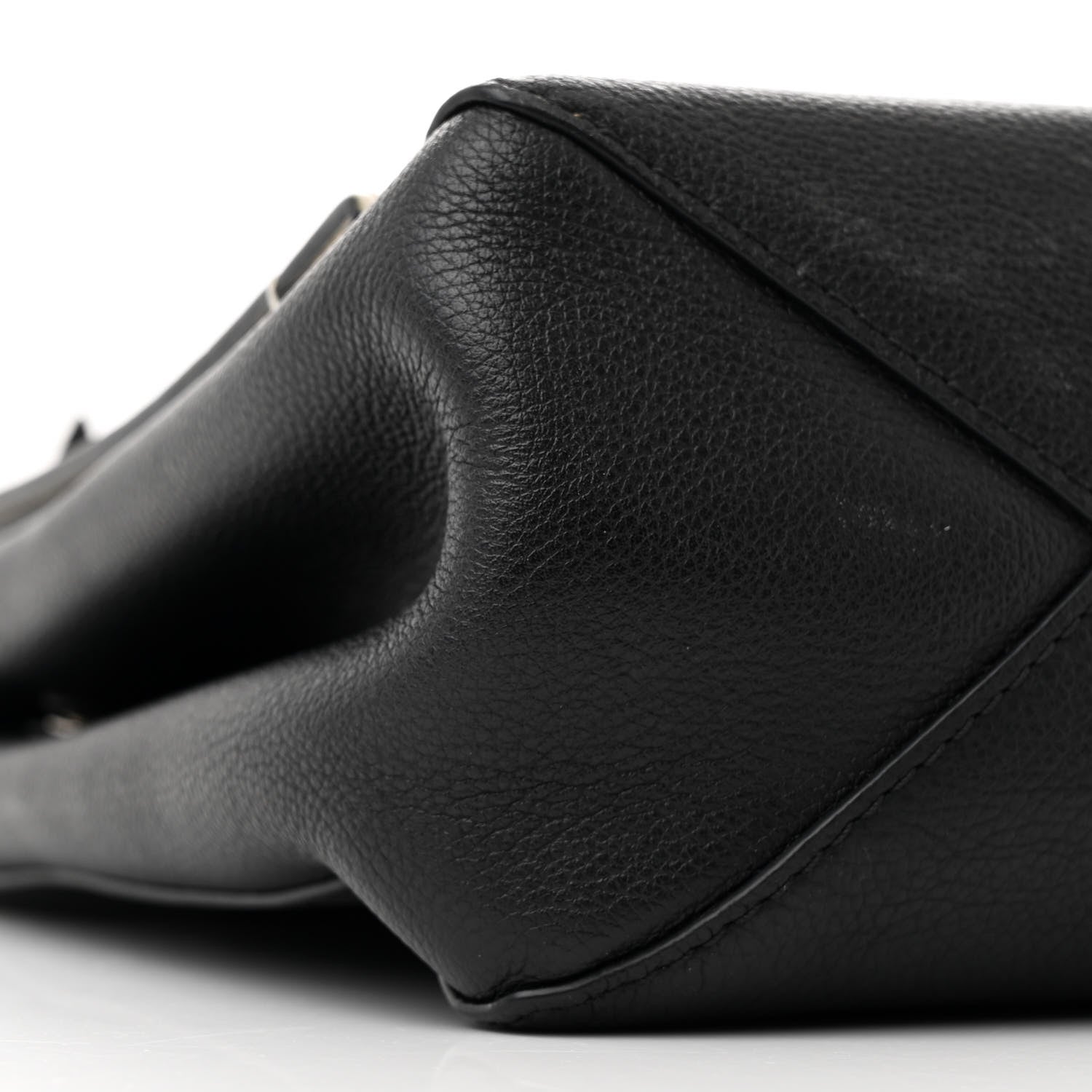 Louis Vuitton Calfskin Mechanical Flowers Lockme II Black White 10 of 11