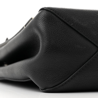Louis Vuitton Calfskin Mechanical Flowers Lockme II Black White 10 of 11