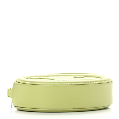 Celine Smooth Calfskin Cuir Small Triomphe Oval Purse Crossbody Light Jade 3 of 11