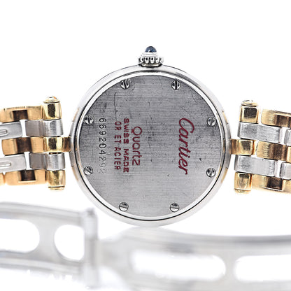 Cartier Stainless Steel 18K Yellow Gold 24mm Panthere Vendome Quartz Watch 5 of 7