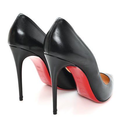 Christian Louboutin Shiny Nappa Pigalle Follies 100 Pumps 41.5 Black 5 of 9