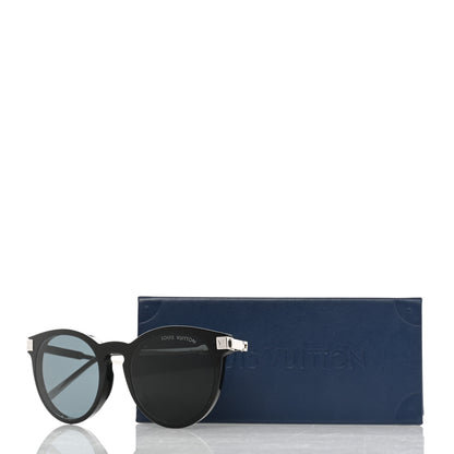 Louis Vuitton Monogram Acetate Rise Sunglasses Z1669E Black 9 of 9