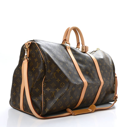 Louis Vuitton Monogram Keepall Bandouliere 55 3 of 11
