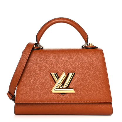 Louis Vuitton Taurillon Twist One Handle PM Caramel 1 of 10