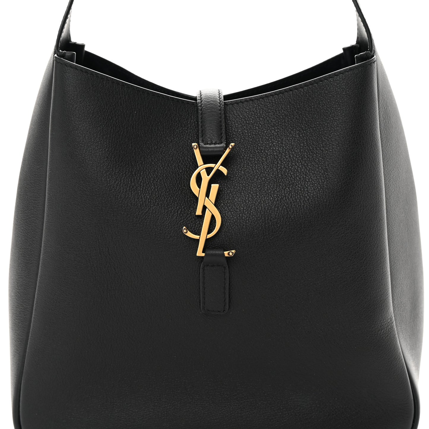 Smooth Calfskin Small Le 5 A 7 Soft Hobo Black