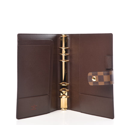 Louis Vuitton Damier Ebene Large Ring Agenda Cover 5 of 7