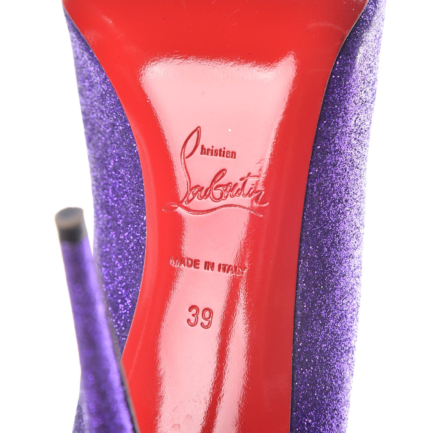 Mini Glitter 100 Pumps 39 Purple