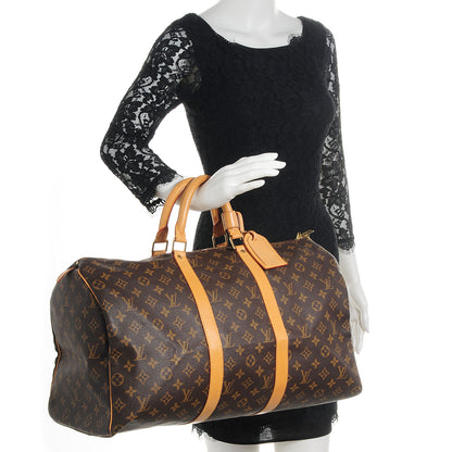 Louis Vuitton Monogram Keepall 50 2 of 7