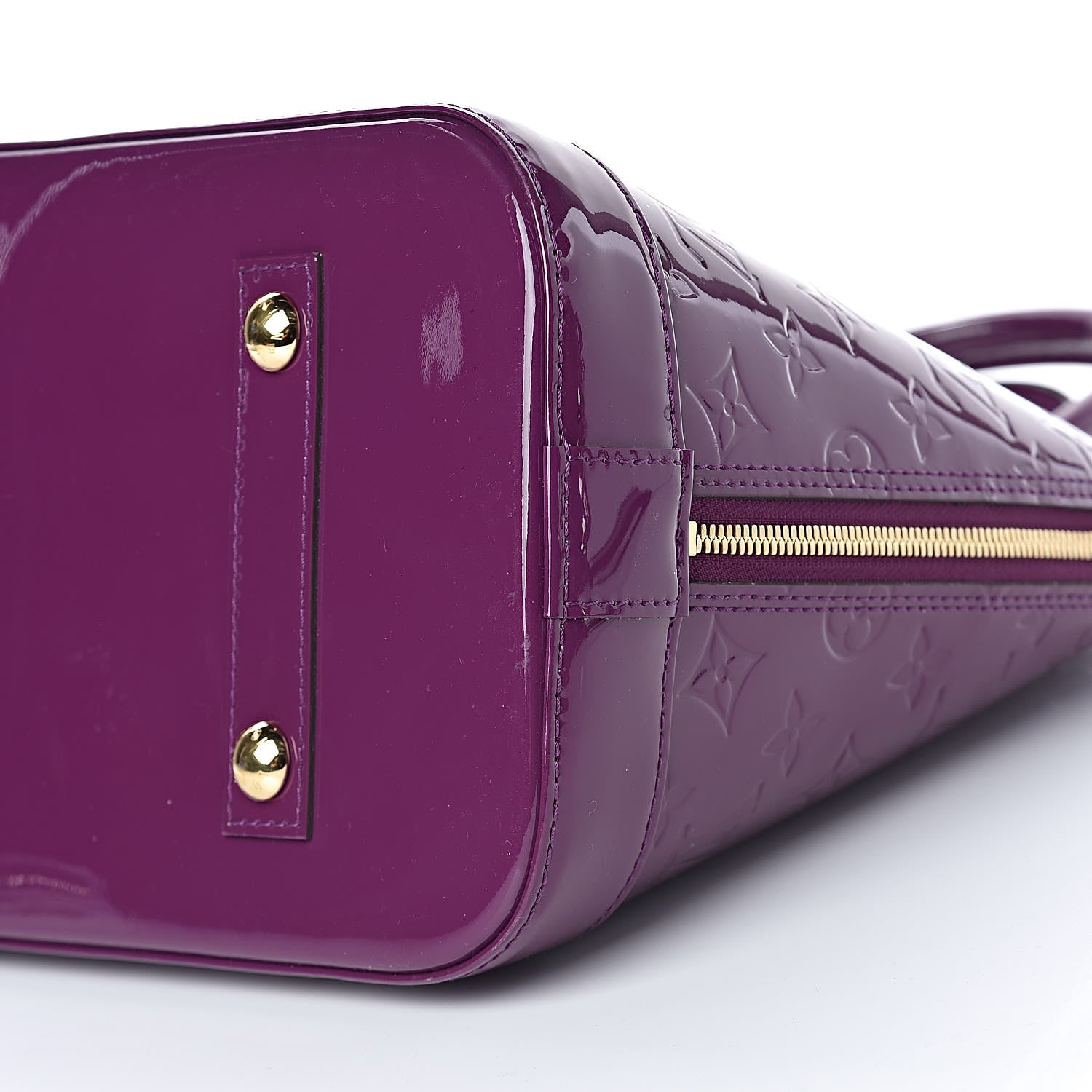 Louis Vuitton Vernis Alma MM Amethyste 11 of 14
