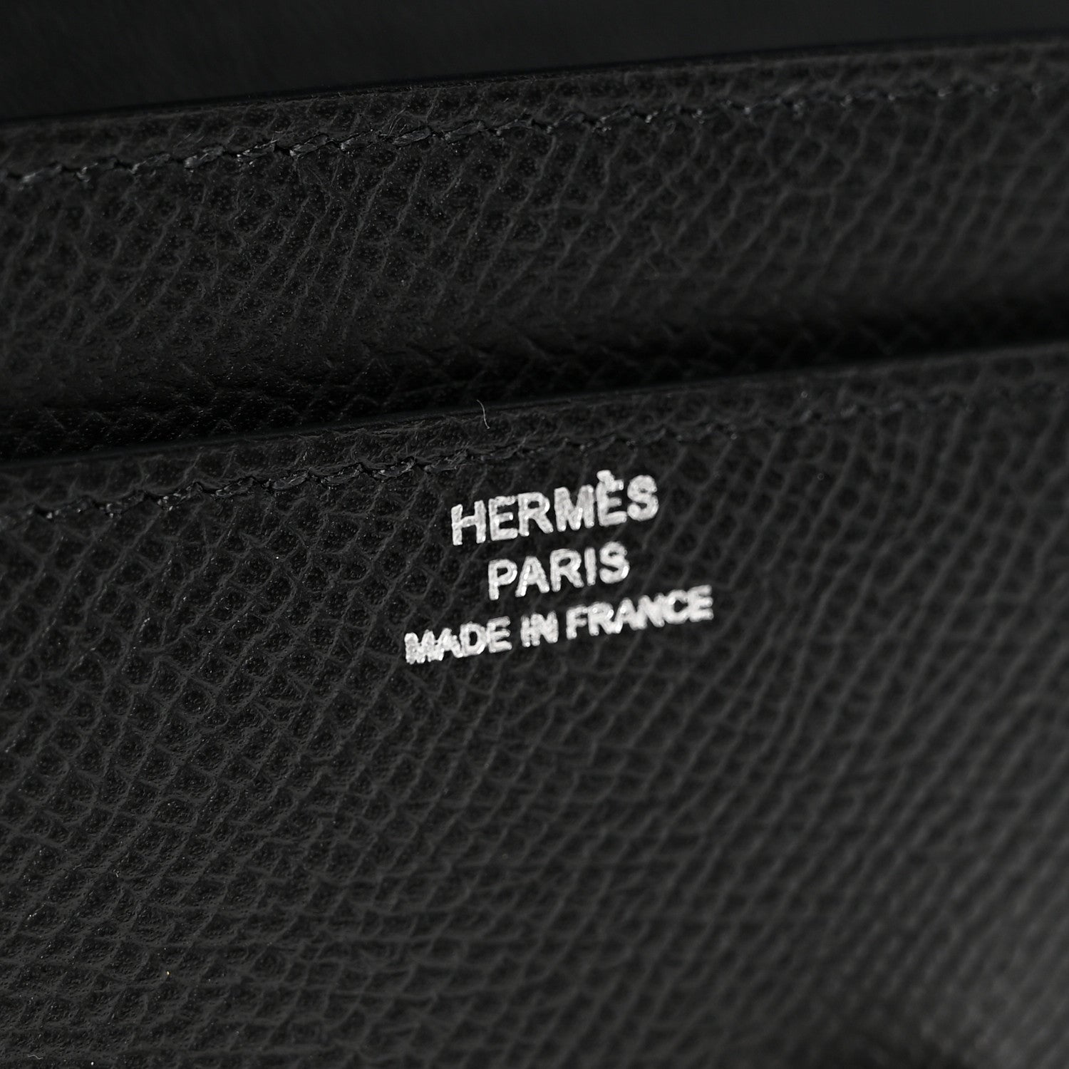 Hermes Epsom Constance Long Wallet Black 6 of 7