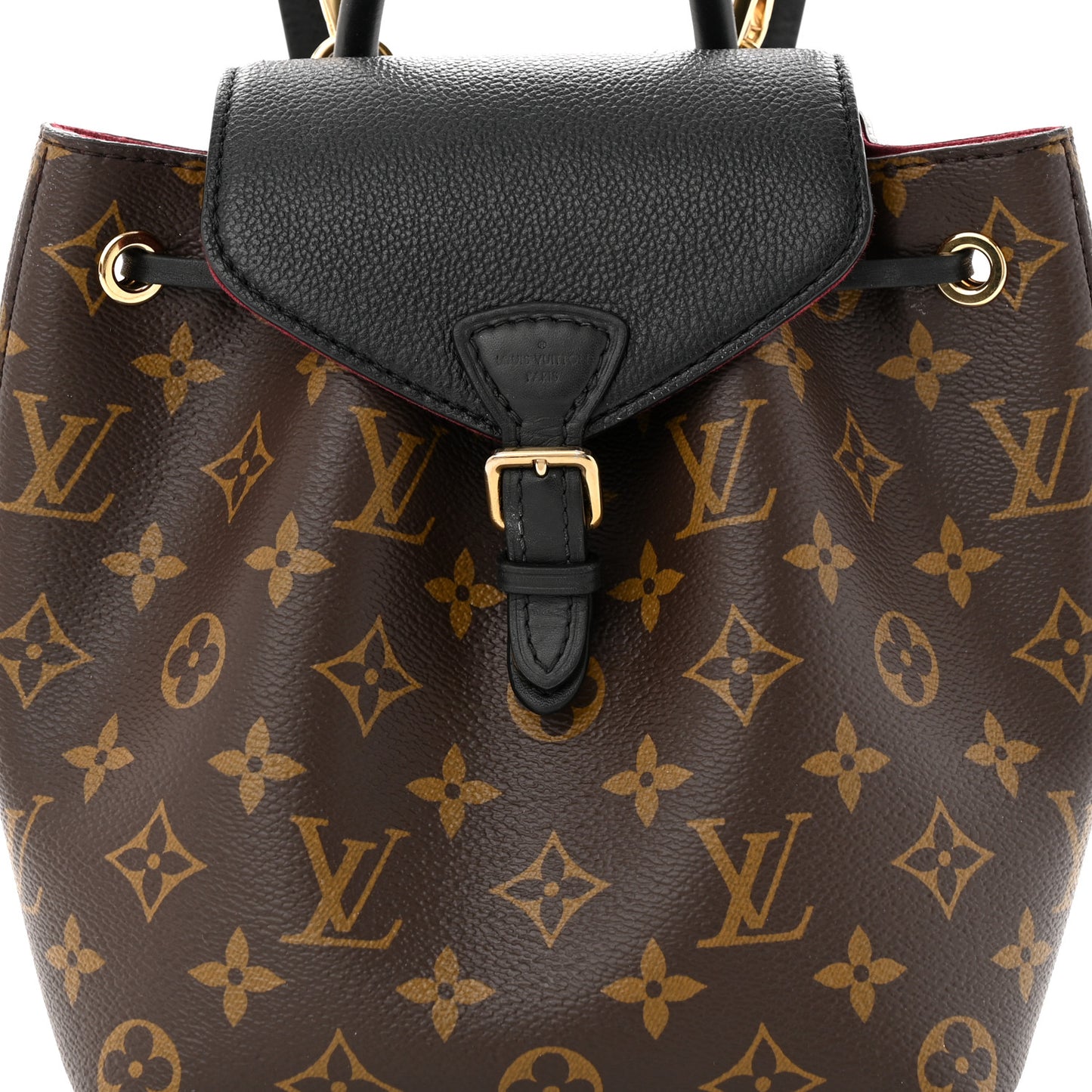 Monogram BB Montsouris NM Backpack Black