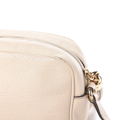 Gucci Pebbled Calfskin Small Soho Disco Bag Off White 8 of 15