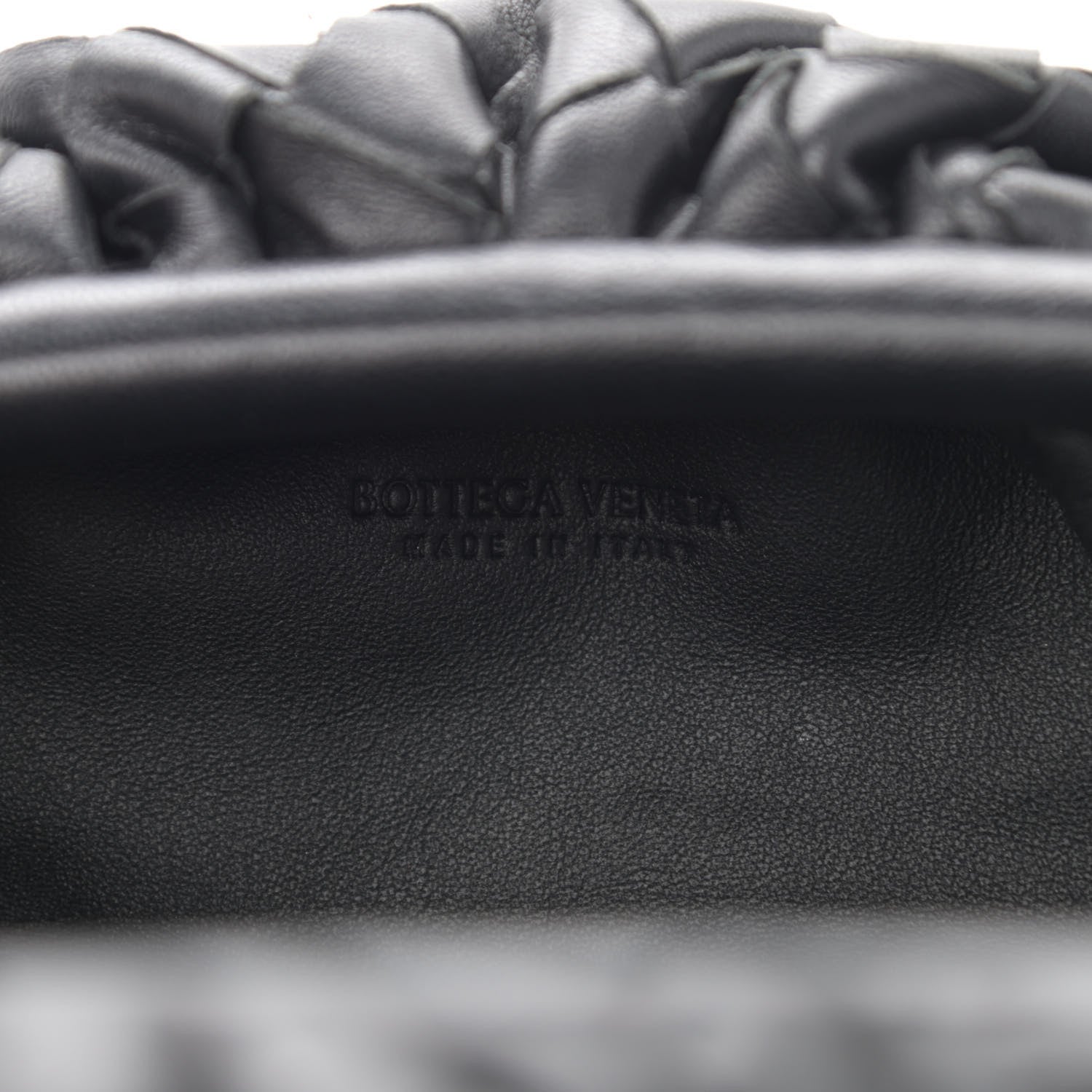 Bottega Veneta Nappa Intrecciato The Mini Pouch Black 6 of 10