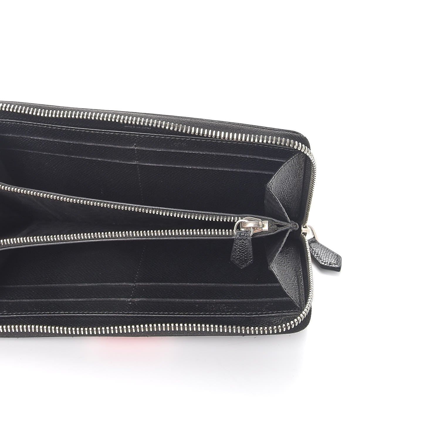 Givenchy Textured Coated Canvas 17 Print Travel Zipped Wallet Black 5 of 15