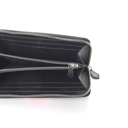 Givenchy Textured Coated Canvas 17 Print Travel Zipped Wallet Black 5 of 15