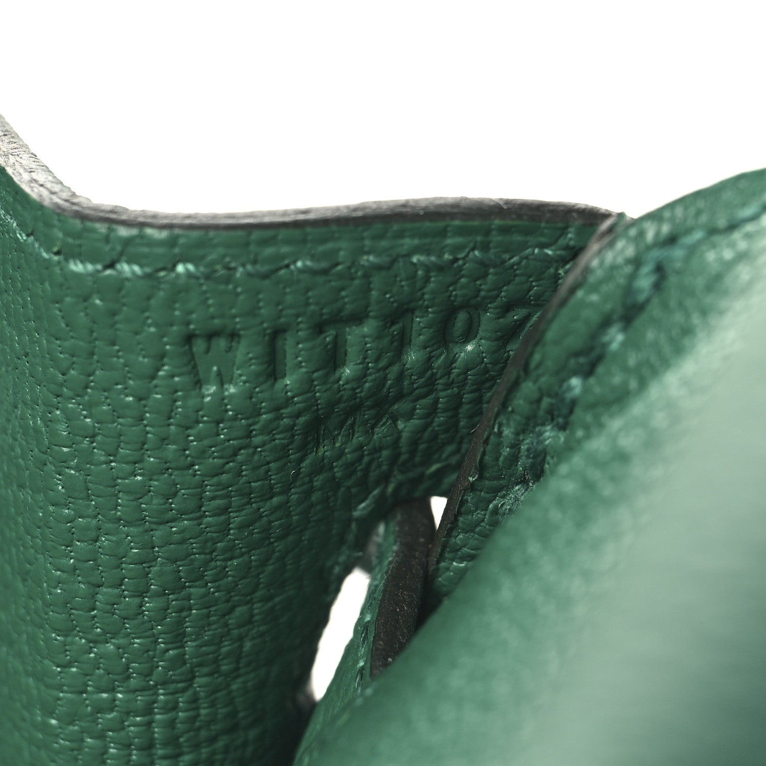 Hermes Togo Birkin 25 Vert Vertigo 7 of 12