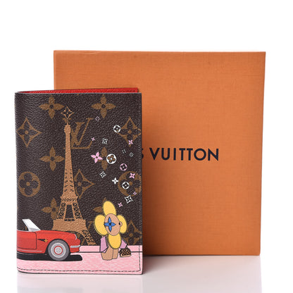 Louis Vuitton Monogram 2019 Christmas Animation Passport Cover Rouge 6 of 6